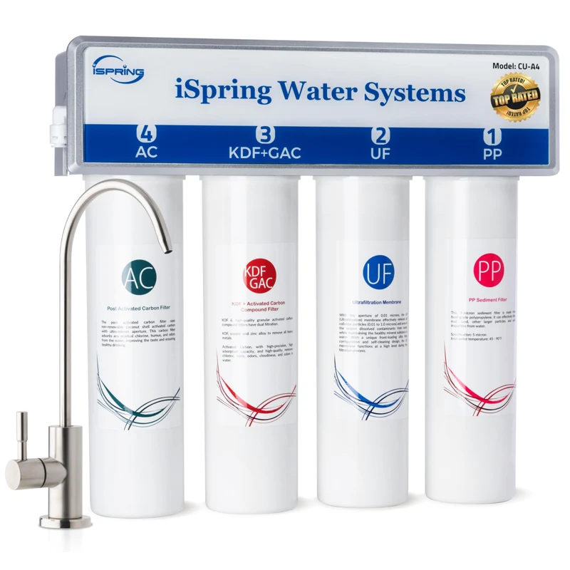 iSpring CU-A4 4-Stage Ultrafiltration
