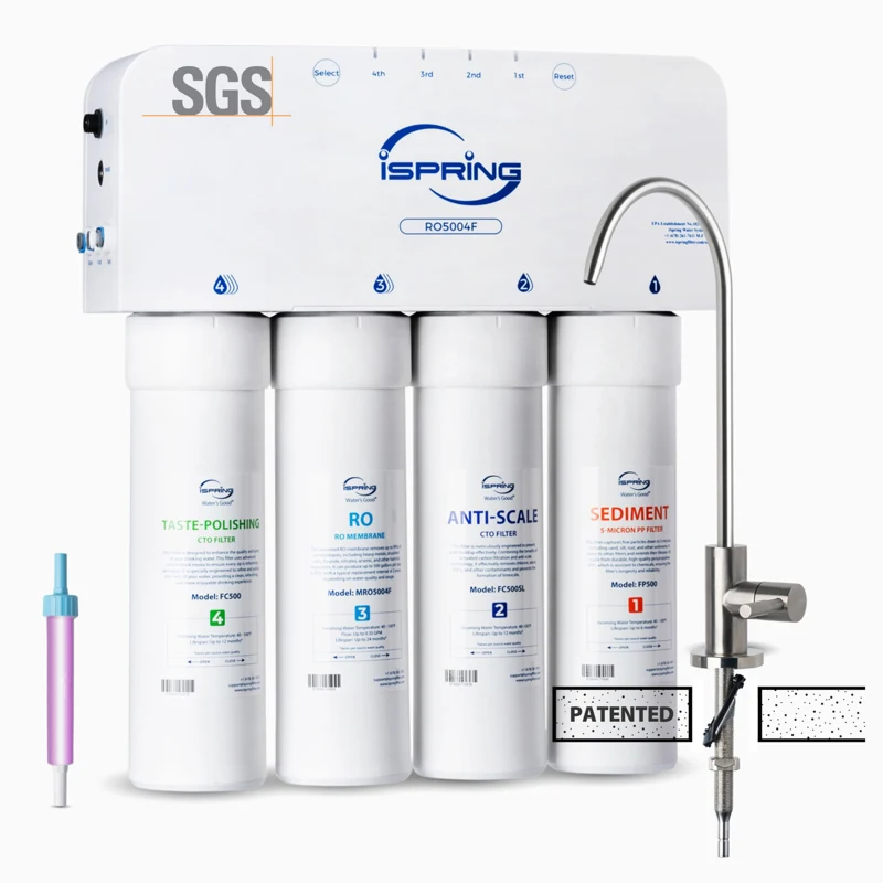 iSpring RO5004F 500 GPD with UV