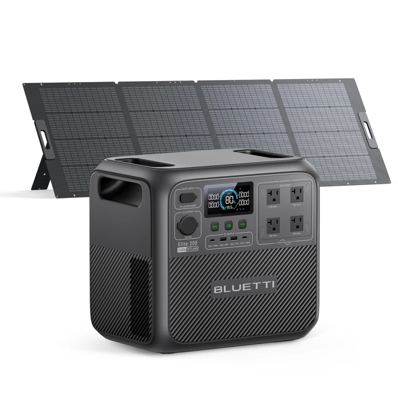 BLUETTI Elite 200 V2 with 350W Panel
