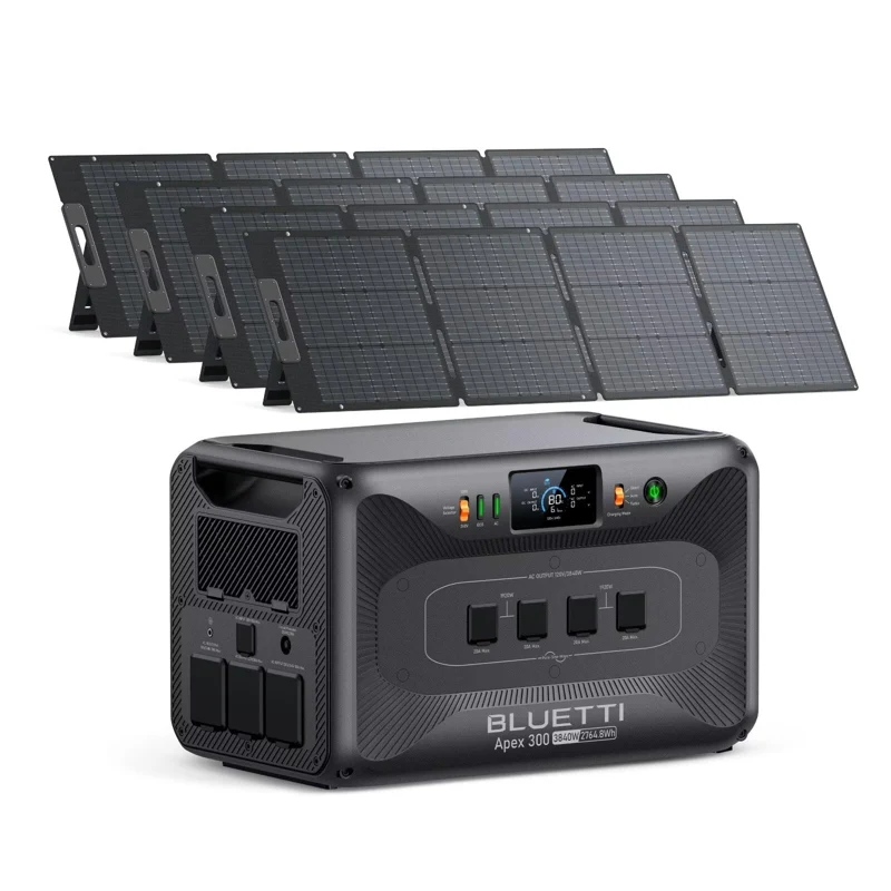 BLUETTI Apex 300 with 4x200W Panels